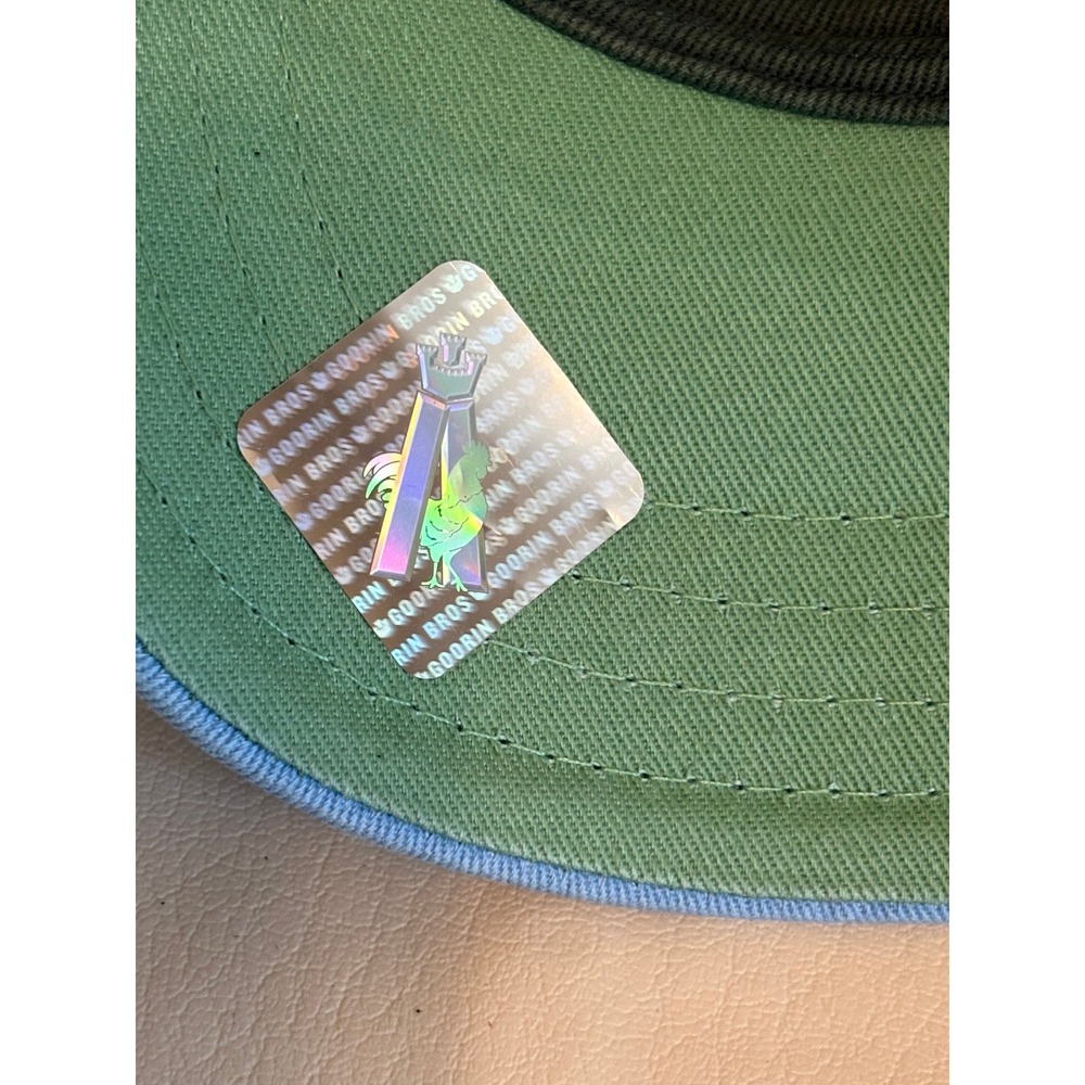 Goorin Bros Mens Trucker Hat Animal Farm Peacock One Size Blue Green Snapback - Picture 7 of 11